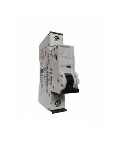 Disjoncteur Siemens 5SY41028 1P 2A 10K D 1MOD